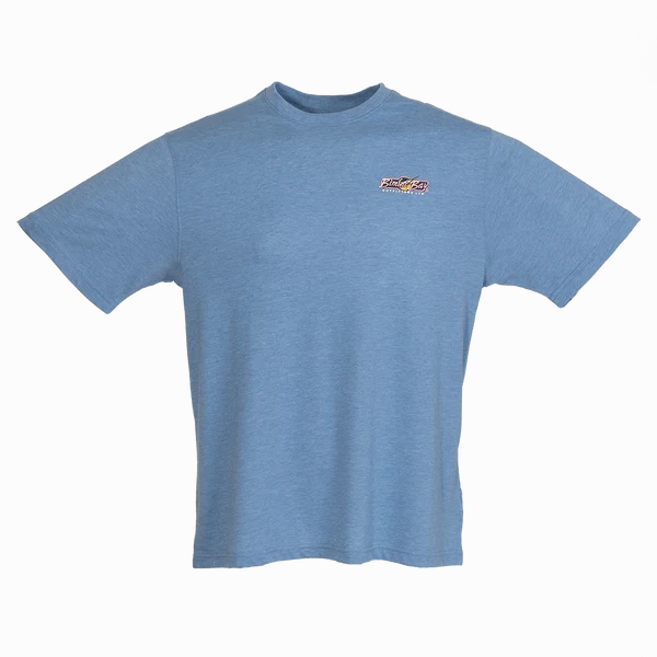 Bimini Bay Outfitters Short Sleeve Graphic Tee - Bait Shack Cobalt
