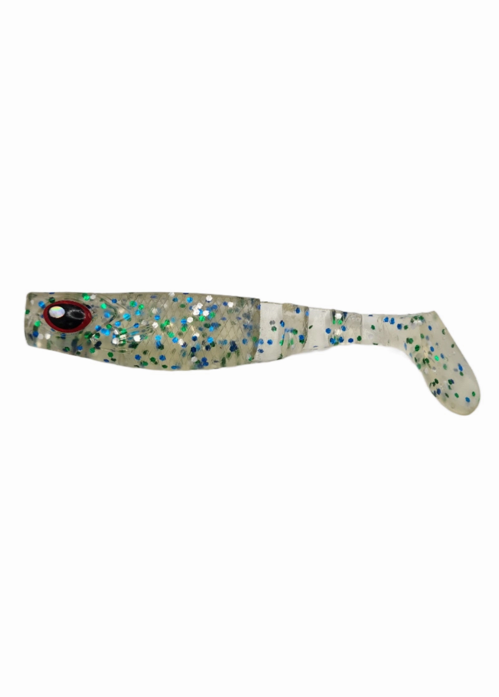 HOT, NEW COLOR! HM20 "Clear Catcher" Hyper Minnow (6) per package 3" long