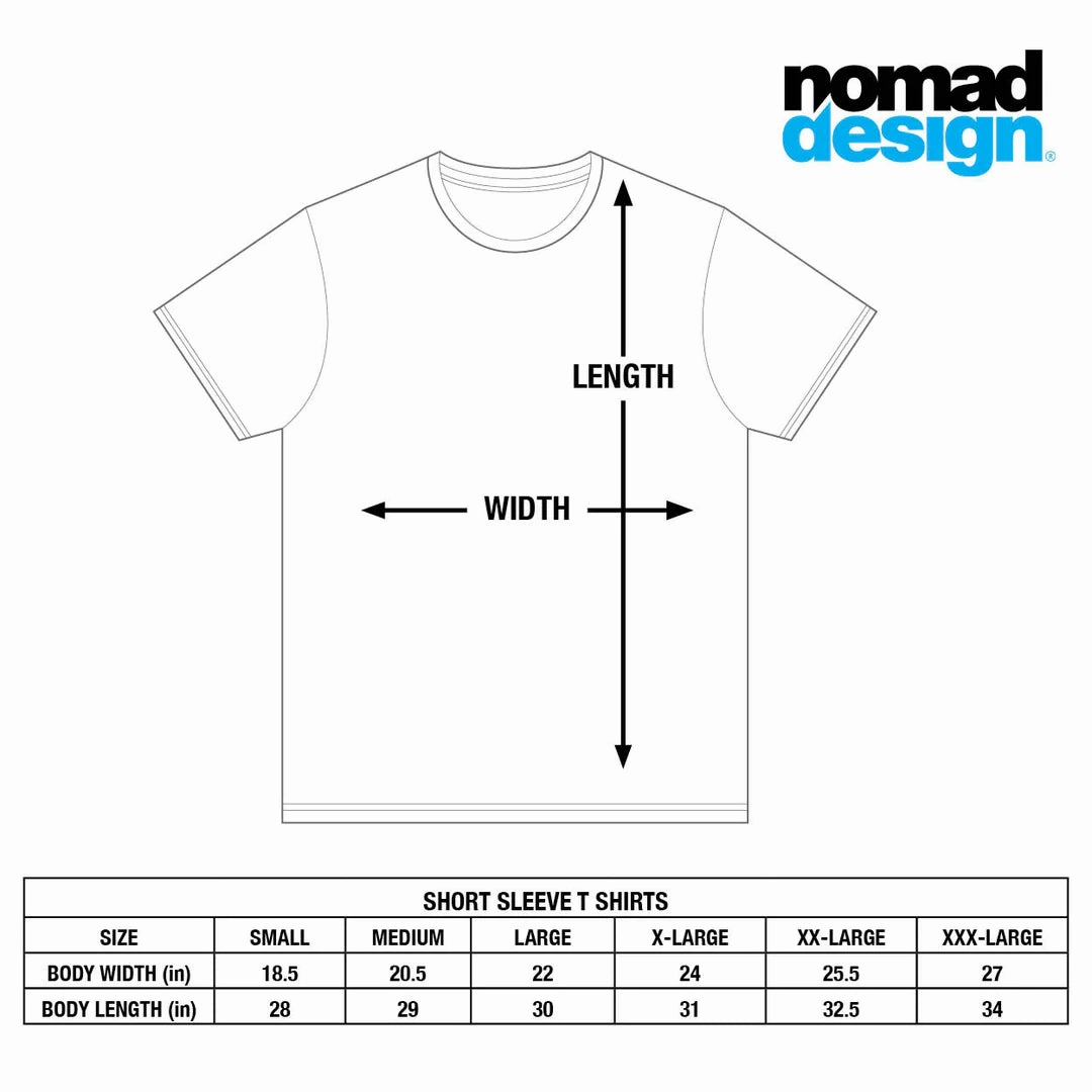 Nomad Design T-Shirt "Flyer" Black