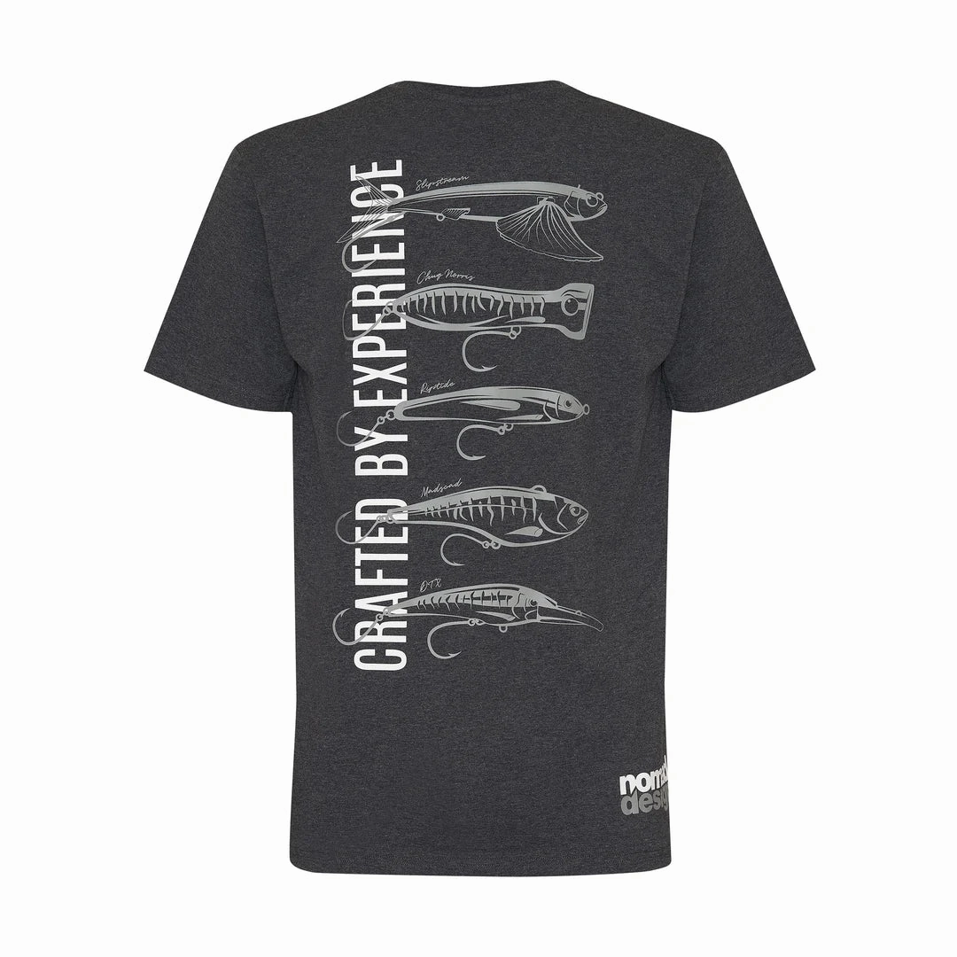 Nomad Design T-Shirt "Usual Suspects" Charcoal Heather